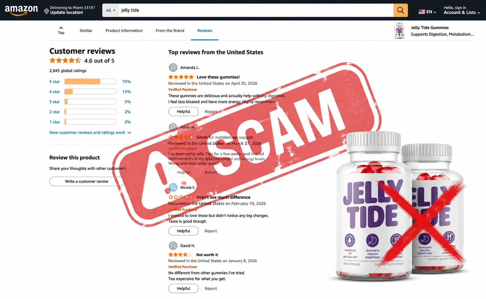JellyTide Scam Alert